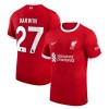 Liverpool 2023-24 Darwin 27 Domácí - Fotbalové Dresy (S/S)